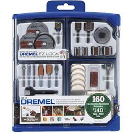 Dremel Dremel 733832 All Purpose Kit Accessory; 160 Pieces 733832